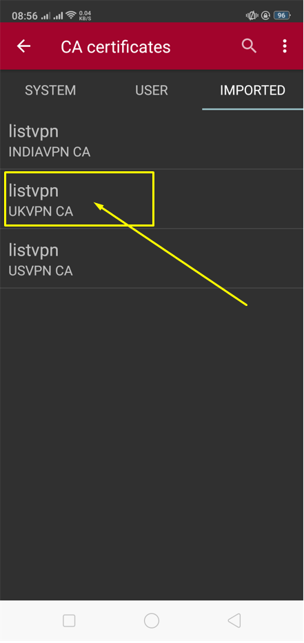 How to use Ikev2/strongswan vpn on android Ikev2/strongswan VPN On Android