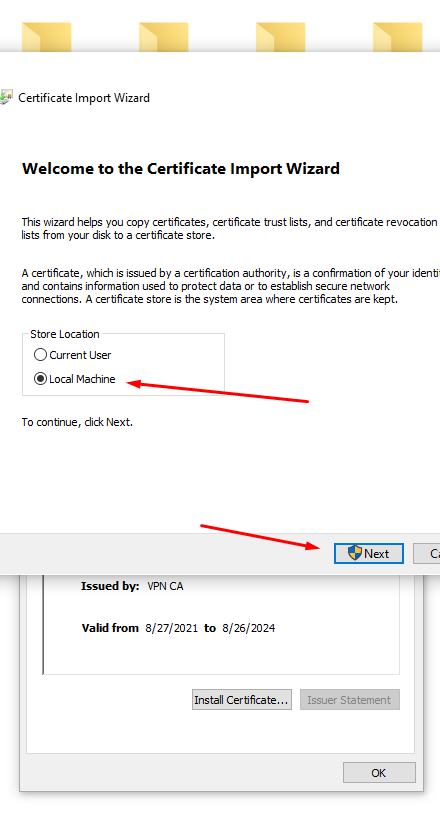 Ikev2/strongswan VPN On Windows10