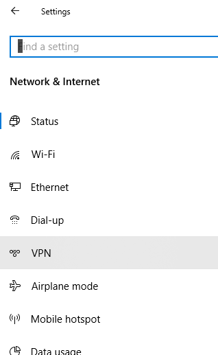 L2TP VPN On Windows10