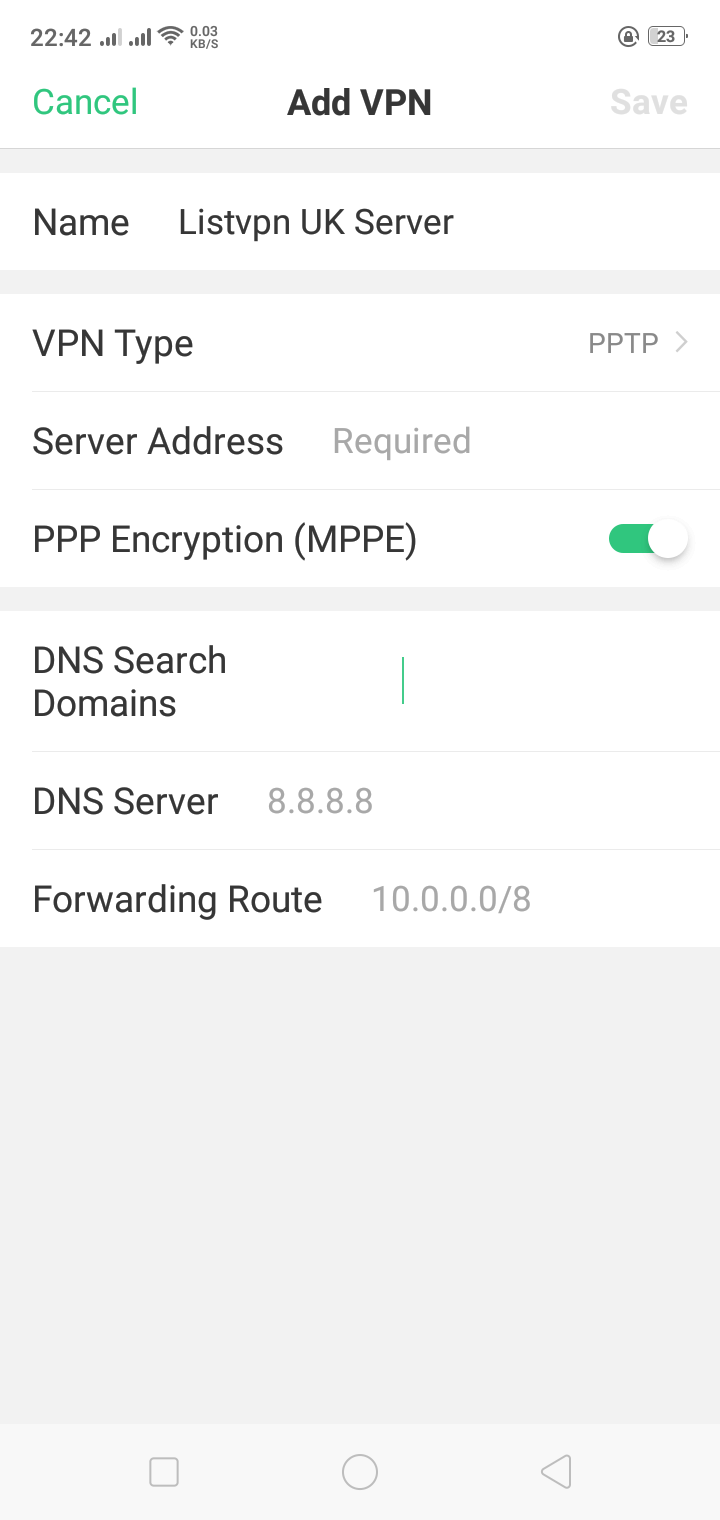 L2tp vpn on android vpn connection failure rainbow