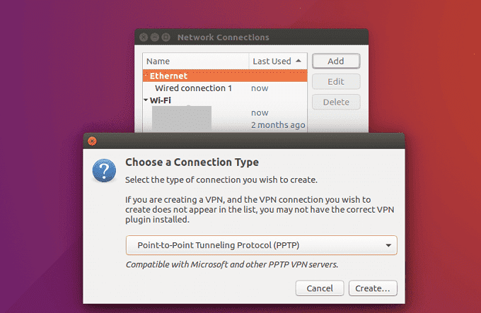 PPTP VPN On Gnu/linux